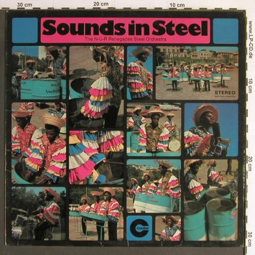 N-U-R Renegades Steel Orchestra: Sounds in Steel, Live at Mallorca, Center/Neckermann(CEN 17050), D, 1969 - LP - Y6832 - 7,50 Euro