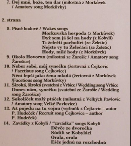 Zavadka: plays and sing (Han Moravian), Supraphon(11 0777-1), CZ, 1989 - LP - Y6942 - 7,50 Euro