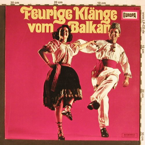 Stanescu,Nicu Orchester: Feurige Klänge vom Balkan, Europa(E 329), D, 1969 - LP - Y7600 - 7,50 Euro