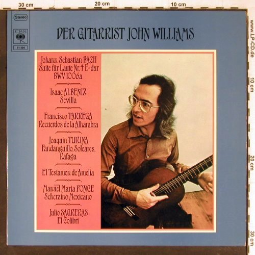 Williams,John: Der Gitarist J.W. (1964), CBS(CBS 61594), NL, 1975 - LP - Y8451 - 6,00 Euro