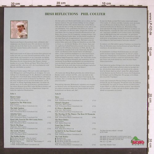 Coulter,Phil: Irish Reflections (instrum.), Dino(LP 1081), D, 1986 - LP - Y8556 - 6,00 Euro