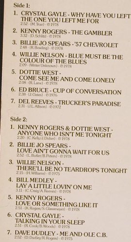 V.A.Country Festival: Kenny Rogers,Dottie West..., MFP(1a022-58070), D, 1980 - LP - E6763 - 4,00 Euro