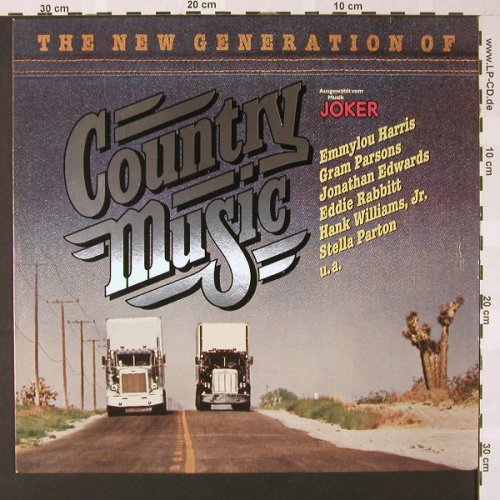 V.A.The New Generation of: Country Music, WEA(58 009), D, 1977 - LP - E7352 - 4,00 Euro