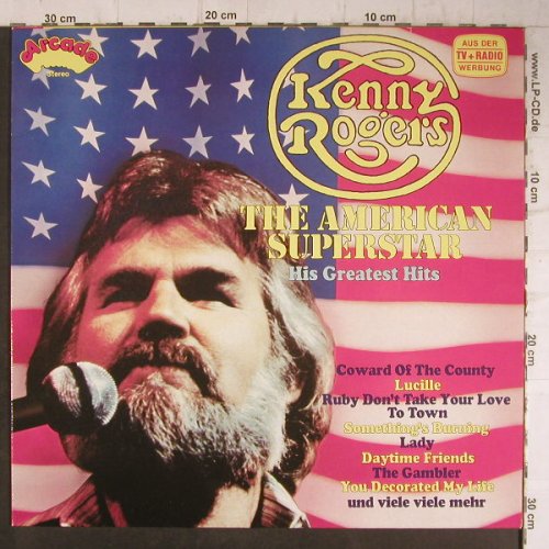 Rogers,Kenny: The American Superstars-His Gr.Hits, Arcade(ADE G 119), D,  - LP - F7896 - 5,00 Euro