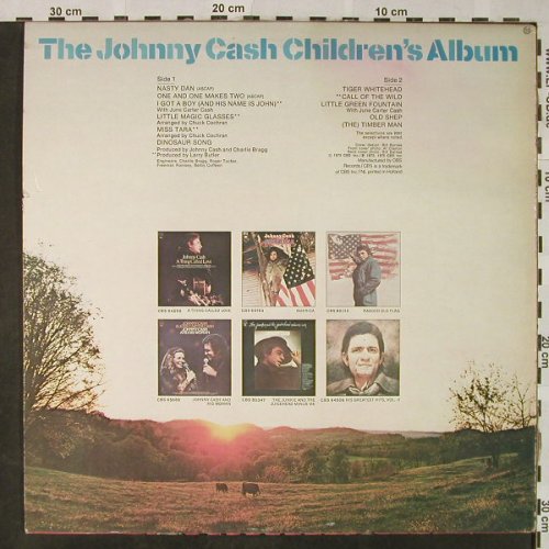 Cash,Johnny: The J.C.Children's Album, CBS(CBS 80 084), NL, 1975 - LP - H4796 - 12,50 Euro