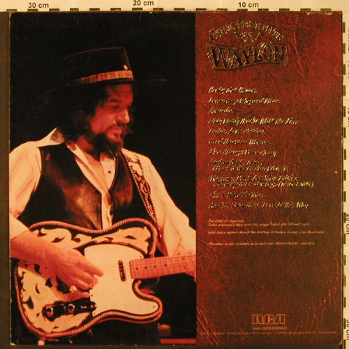 Jennings,Waylon: Greatest Hits, RCA(AHL1-3378), US, 1979 - LP - H4845 - 6,00 Euro