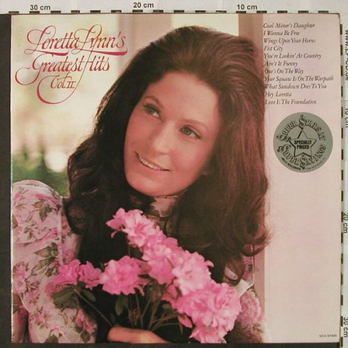 Lynn,Loretta: Greatest Hits Vol.2, stoc, MCA(MCA-37205), US, 1985 - LP - H4849 - 6,00 Euro