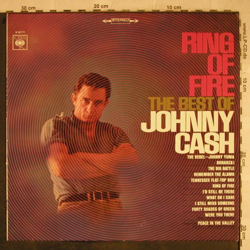 Cash,Johnny: Ring Of Fire - The Best Of, CBS(S 62171), D,  - LP - H9507 - 15,00 Euro