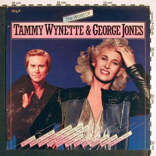 Wynette,Tammy & George Jones: The World of, Arcade(ADEH 95), NL, 1982 - LP - V1899 - 6,00 Euro