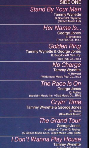 Wynette,Tammy & George Jones: The World of, Arcade(ADEH 95), NL, 1982 - LP - V1899 - 6,00 Euro