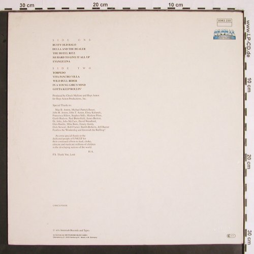 Axton,Hoyt: A Rusty Old Halo, m /VG+, Global (0063.220), D, 1979 Typ: LP Best.-Nr.: V1926 Preis: 5,00 Euro