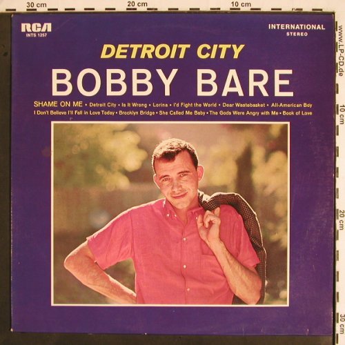 Bare,Bobby: Detroit City, RCA International (26.21212 AF), D Typ: LP Best.-Nr.: V1976 Preis: 6,00 Euro