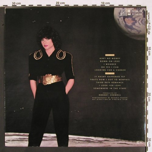 Cash,Rosanne: Somewhere in the Stars, Ariola (204 848-320), D, 1982 Typ: LP Best.-Nr.: V2057 Preis: 6,00 Euro