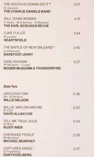 V.A.Texas Rock 77: Charlie Daniels Band..Dan Fogelberg, CBS,MusterStoc(TR 77), NL,m-/vg+, 1977 - LP - V2058 - 4,00 Euro