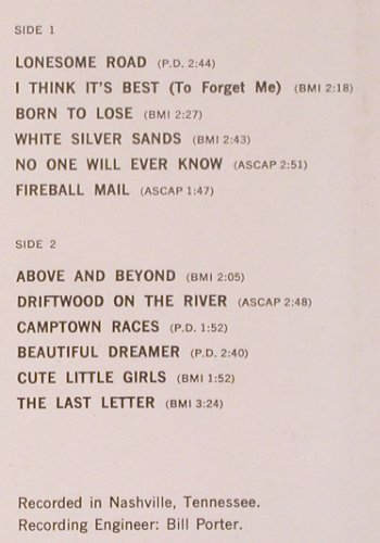 Gibson,Don: Girls Guitars and Gibson, RCA Victor (LPM-2361), US, 1961 Typ: LP Best.-Nr.: V2296 Preis: 12,50 Euro
