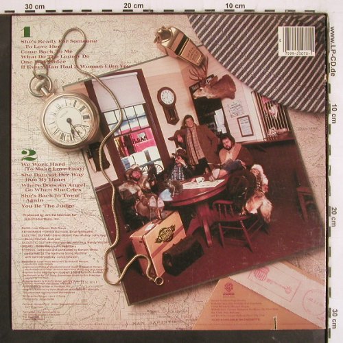Osmond Brothers: One Way Rider, WB (25070 1), US,co, 1984 Typ: LP Best.-Nr.: V4070 Preis: 9,00 Euro