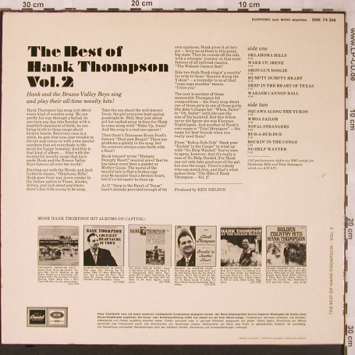 Thompson,Hank: The Best of Vol.2, Capitol(SMK 74 266), D,  - LP - X1989 - 12,50 Euro