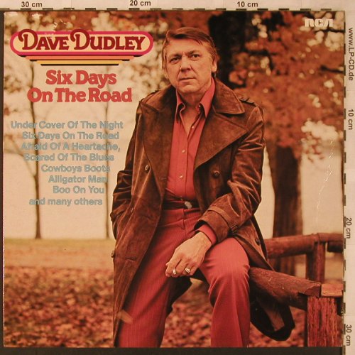Dudley,Dave: Six Days on the Road, RCA Camden(CL 30078), D, 1981 - LP - X2740 - 5,00 Euro