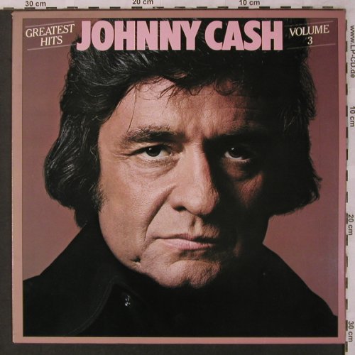 Cash,Johnny: Greatest Hits Volume 3, CBS(CBS 83 274), NL, 1978 - LP - X2903 - 6,00 Euro