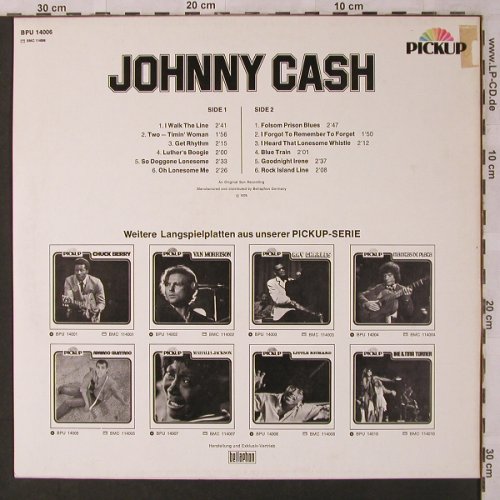 Cash,Johnny: Same, Pickup/Bellaphon(BPU 14006), D, 1976 - LP - X2904 - 5,50 Euro