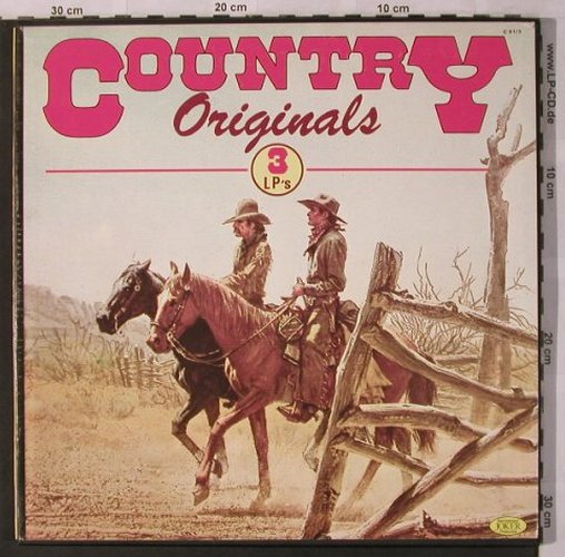 V.A.Country Originals: Johnny Cash...Roger Miller, Box, Joker(C 81/3), I, 1983 - 3LP - X2913 - 7,50 Euro