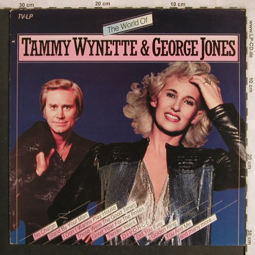 Wynette,Tammy & George Jones: The World of, Arcade(ADEH 95), NL, 1982 - LP - X4172 - 5,50 Euro