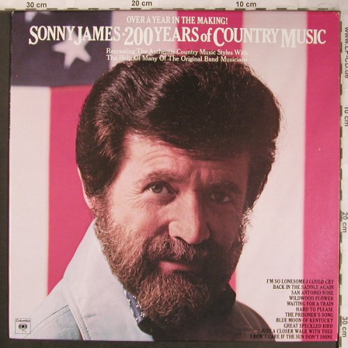 James,Sonny: 200 Years of Country Music, Columbia(PC 34035), US, 1976 - LP - X4505 - 7,50 Euro