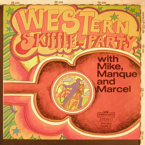 Western Skiffle-Party: Same, with Mike,Manque and Marcel, Intercord(974-08 U), D,  - LP - X4821 - 5,50 Euro