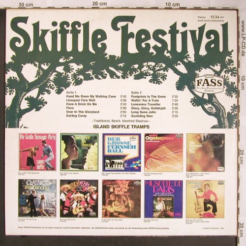 Island Skiffle Tramps: Skiffle Festival, m-/vg+, Fass(1534 WY), D, 1969 - LP - X4822 - 7,50 Euro