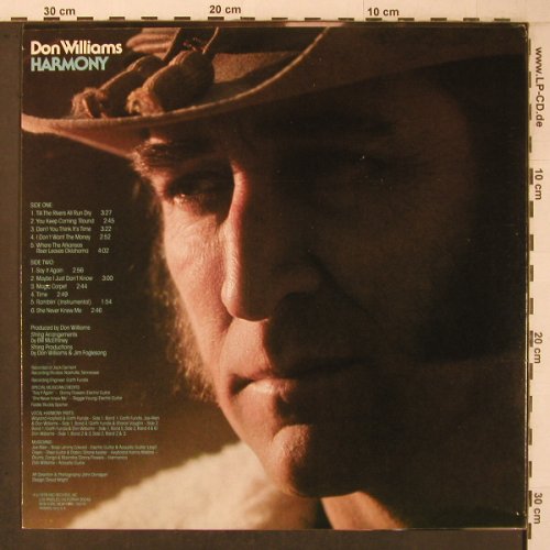 Williams,Don: Harmony, ABC Dot(DOSD-2049), US, 1976 - LP - X7042 - 10,50 Euro