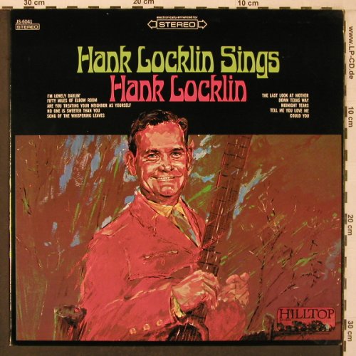 Locklin,Hank: Hank Locklin Sings, Hilltop(JM-6041), US,  - LP - X7097 - 12,50 Euro