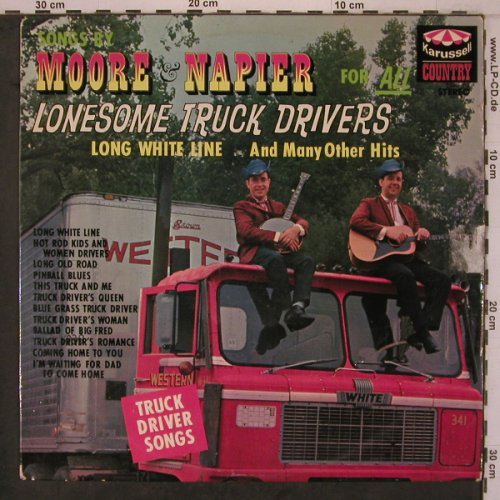 Moore & Napier: For all Lonesome Truckdriver, Karussell(2345 013), S, m-/VG+, 1971 - LP - X7717 - 6,00 Euro