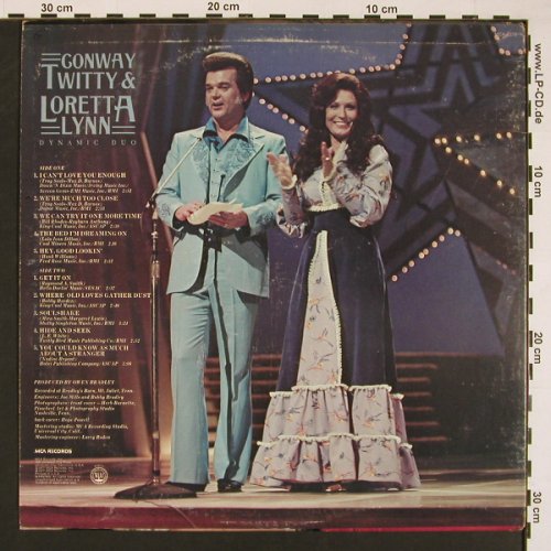 Twitty,Conway & Loretta Lynn: Dynamic Duo, m-/vg+, MCA(MCA-2278), US, 1977 - LP - X8431 - 9,00 Euro