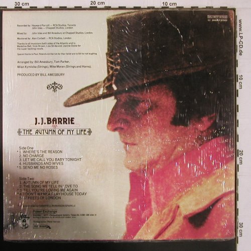Barrie,J.J.: The Autumn Of My Life, FS-New, Power Exchange(062MFP97602), D,  - LP - Y1782 - 9,00 Euro