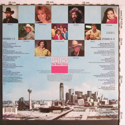 V.A.Dallas - The Music Story: Artie Ripp... Gary Morris, WB(925 380-1), D, 1986 - LP - Y4051 - 5,00 Euro