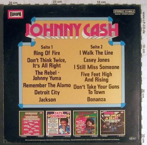 Cash,Johnny: Same, Europa(111 404.2), D, 1979 - LP - Y4639 - 6,00 Euro