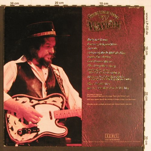 Jennings,Waylon: Greatest Hits, RCA(AHL1-3378), US, 1979 - LP - Y7521 - 6,00 Euro