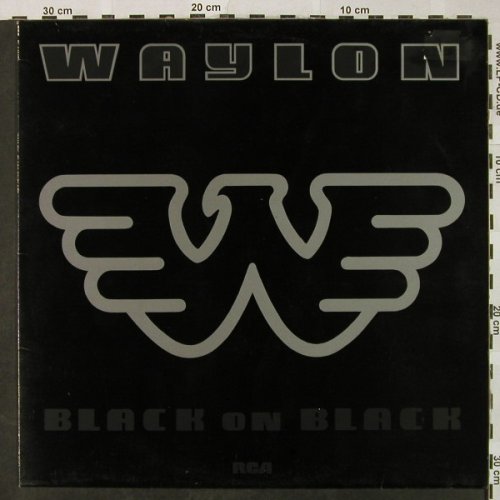 Jennings,Waylon: Black On Black, vg+/m-, RCA(PL 14247), D, 1982 - LP - Y7522 - 4,00 Euro