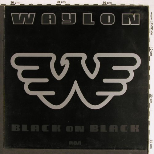 Jennings,Waylon: Black On Black, vg+/m-, RCA(PL 14247), D, 1982 - LP - Y7522 - 4,00 Euro