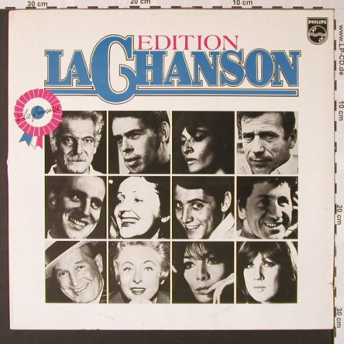 V.A.Edition La Chanson: Greco...Montand, 12Tr., m-/vg+, Philips(6830 328), D,  - LP - E7417 - 3,00 Euro