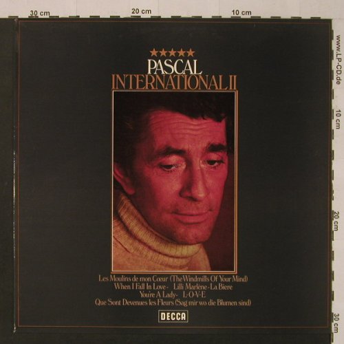 Pascal,Jean Claude: Interntional 2, Warenprobe/Promo, Decca(SLK 16 795-P), D, 1973 - LP - F4152 - 7,50 Euro