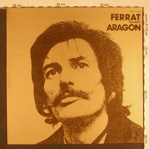 Ferrat,Jean: Chante Aragon, Foc, vg+/m-, Barclay(), F, 1971 - LP - F6171 - 5,00 Euro
