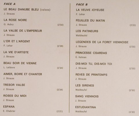 Trabucco,Robert  Ensemble Musette: Musette Viennois, vg+/m-, Bel Air(7060), F,  - LP - F9297 - 4,00 Euro