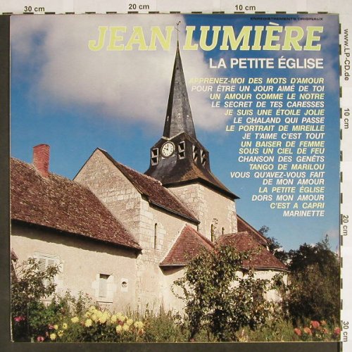 Lumiere,Jean: La Petite Eglise, CBS(54 551), F,Mono,Ri, 1983 - LP - H1954 - 6,00 Euro
