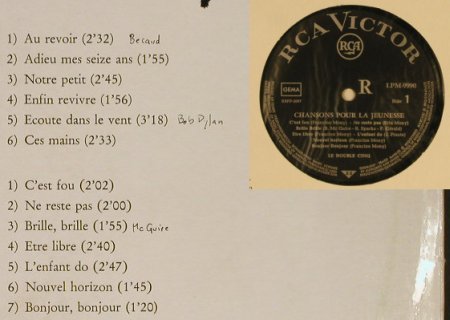 Le Double Cinq: Chansons pour la jeunesse, RCA Victor(LPM 9990), D,  - LP - H1974 - 9,00 Euro