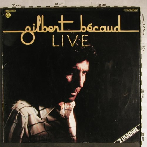Becaud,Gilbert: Live, Foc, m-/vg+, EMI(178-52 493/94), D, 1970 - 2LP - H8804 - 7,50 Euro