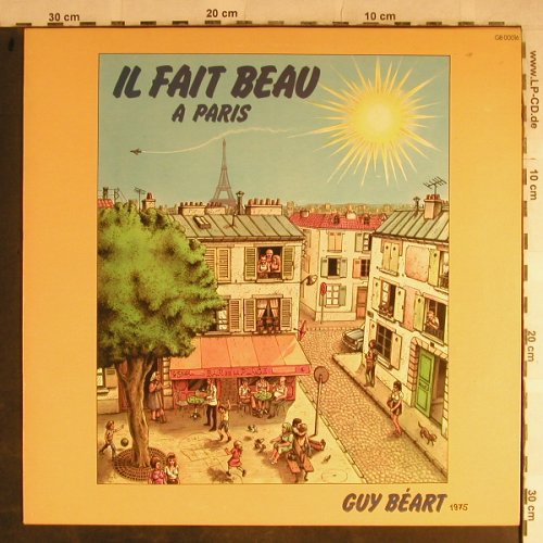 Guy Beart: IL Fait Beau a Paris, Disques Temporel(GB 00016), F, 1975 - LP - H9090 - 7,50 Euro