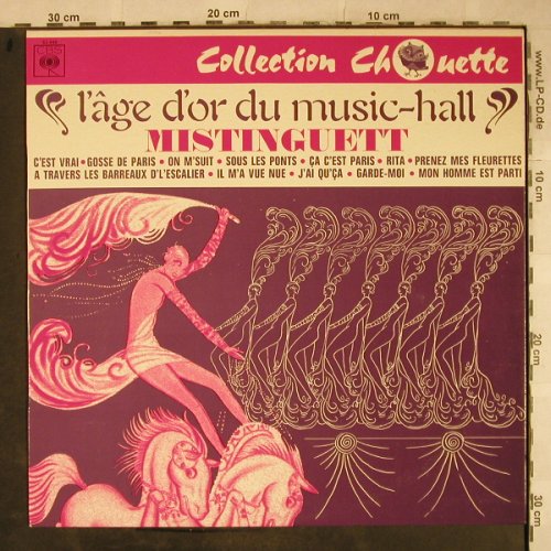 Mistinguett: l'age d'or du music-hall, woc, CBS(CBS 52 448), F,  - LP - H9378 - 9,00 Euro