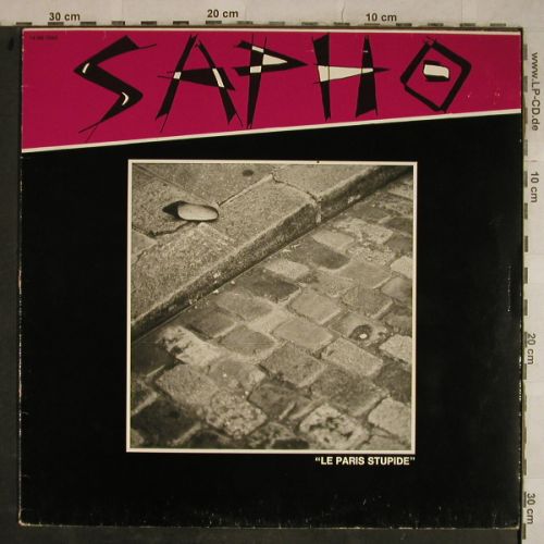 Sapho: Le Paris Stupide, vg+/vg+, EMI(), NL, 1981 - LP - H9595 - 3,00 Euro