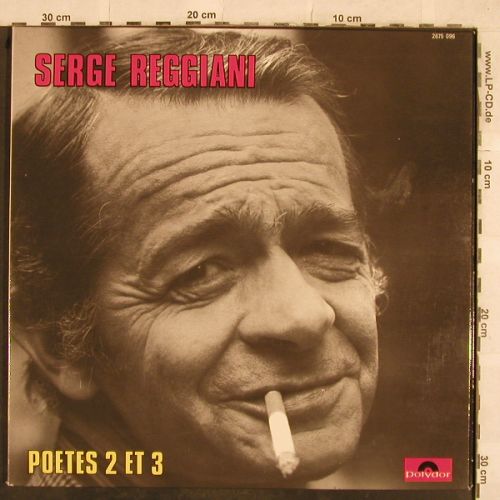 Reggiani,Serge: Poetes 2 et 3,Paroles,Prevert, Foc, Polydor(2675 096), F,  - 2LP - H9915 - 12,50 Euro